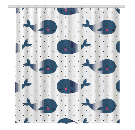 Текстильная шторка для ванны Fixsen Design Drop FX-1508 фото