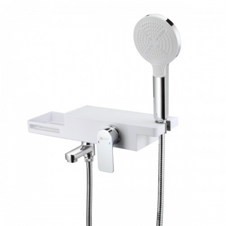 Смеситель для ванны с душем Lemark  Unibox LM6914CW фото