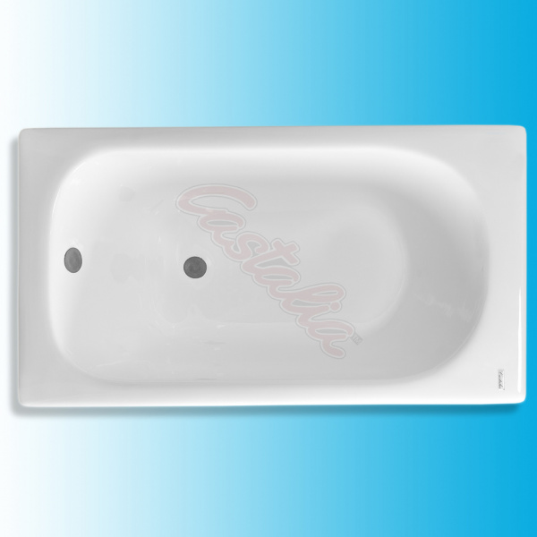 Чугунная ванна Castalia 120x70 фото