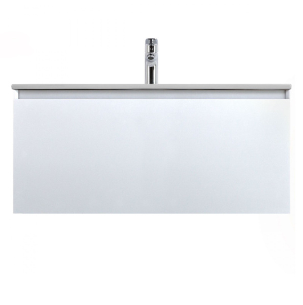 Тумба под раковину Art&Max Latina AM-Latina-1000-1C-SO-BM белая матовая фото