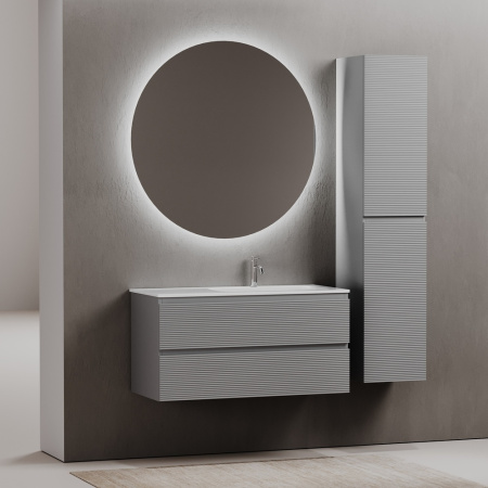 Тумба под раковину Sancos Folk FL100RES Ergraut soft фото