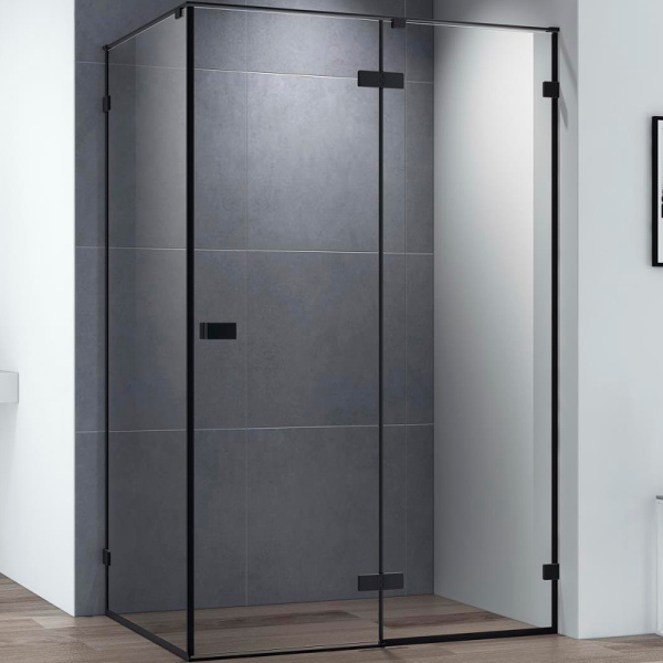 Душевой уголок Cezares Bellagio BELLAGIO-A-1-100-C-NERO фото