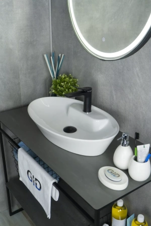 Накладная раковина GID 9398 60,5х36,5 фото