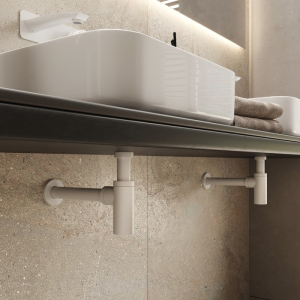 Сифон для раковины Iddis Optima Home OPTWT00i84 белый матовый фото