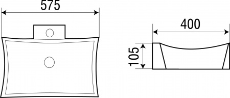 Накладная раковина WeltWassaer Elbach ELBACH 1012 фото