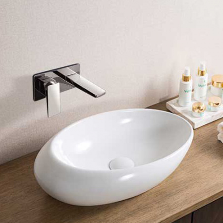 Накладная раковина CeramaLux N N9050(78255) 59х36 фото