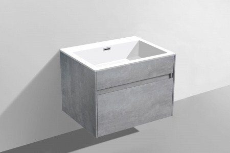 Тумба под раковину Vincea Chiara VMC-1C600CT 60 см Cement фото