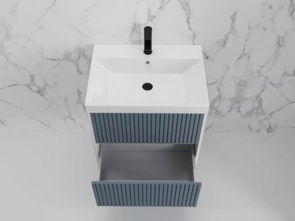 Тумба под раковину Style Line Стокгольм 60 ЛС-00002306 графит софт фото