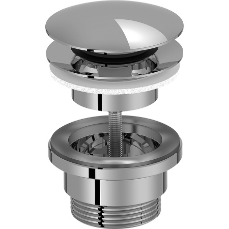 Донный клапан для раковины Jacob Delafon E30536-CP хром фото