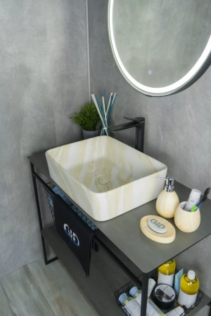 Накладная раковина GID MNC600 48х37 фото