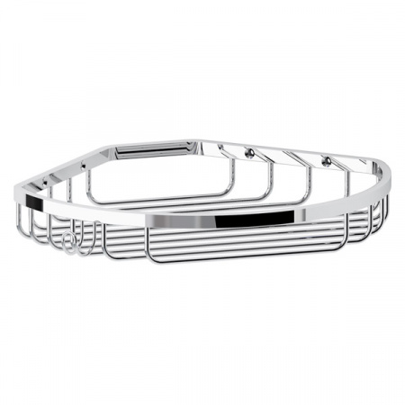 Полочка-решетка угловая полукруглая FBS Ryna RYN 025 26 см фото