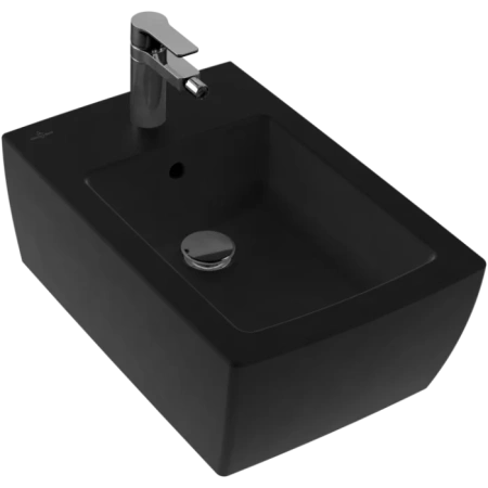 Биде подвесное Villeroy & Boch Memento 2.0 Ebony CeramicPlus 443300S5 фото