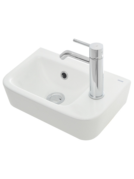 Раковина накладная AQM5006R 375х245х135 R фото