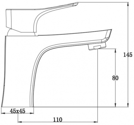 Смеситель для раковины Kaiser Clever 76011 фото