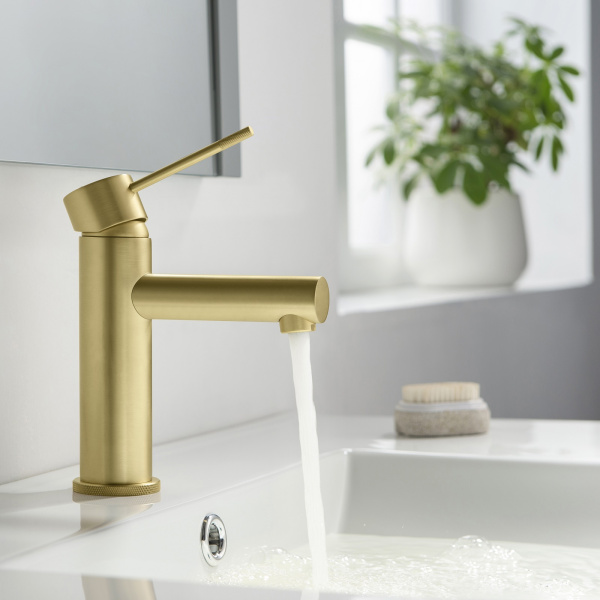 Смеситель для раковины Timo Saona 2361/17F Золото матовое фото