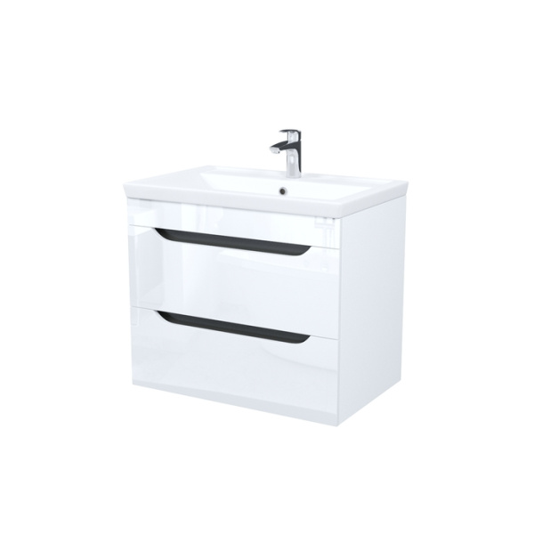 Подвесная тумба с раковиной Iddis Ray RAY70W0i95K 70 см фото