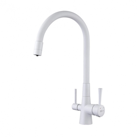 Смеситель для кухни с фильтром для воды Lemark Comfort LM3075W фото