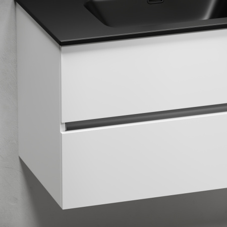 Тумба под раковину Sancos Urban UR80W белый глянец фото