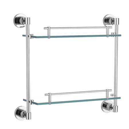 Полка двойная стеклянная Oute TG1600 TG1611-2 фото