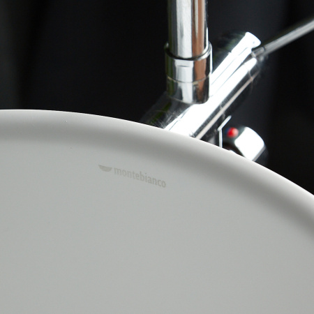 Напольная раковина Montebianco Pisa Cono 11237 50x50 фото