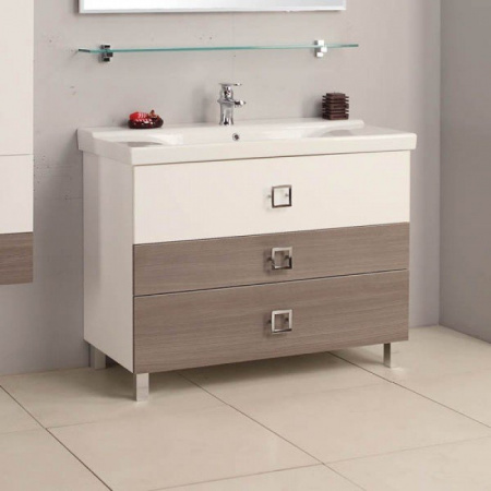 Тумба под раковину Акватон Стамбул 105 М 1A127301ST580 фото