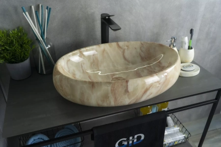 Накладная раковина GID MNC162 59х40 фото