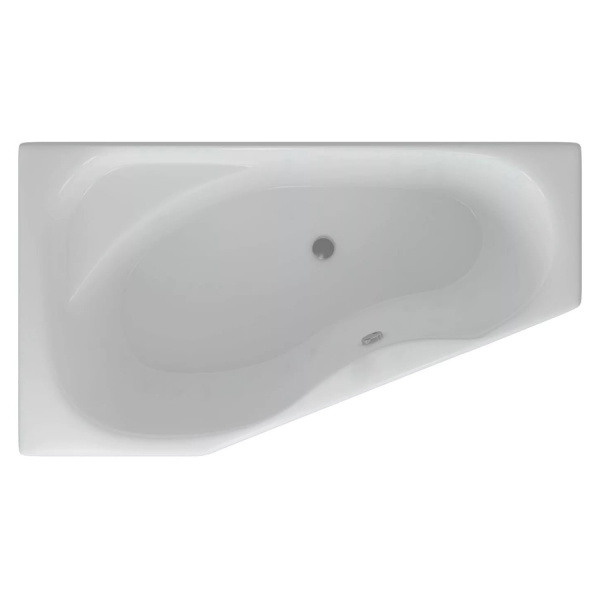 Акриловая ванна Aquatek Медея без гидромассажа 170х95 L с каркасом и экраном фото