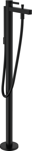 Напольный Смеситель для ванны с душем Hansgrohe Finoris 76445670 черный матовый фото