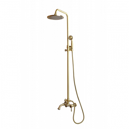 Душевая система (стойка) Milacio Vitoria MC.101.BR бронза фото