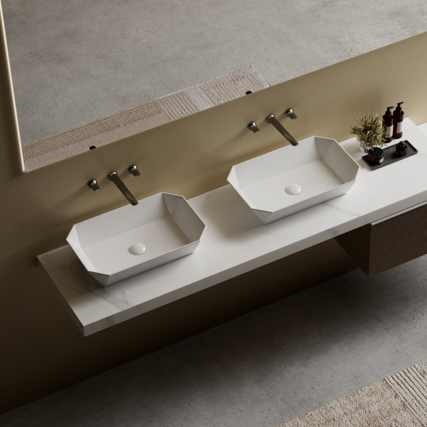 Накладная раковина Abber Rechteck AC2218 70x36 фото