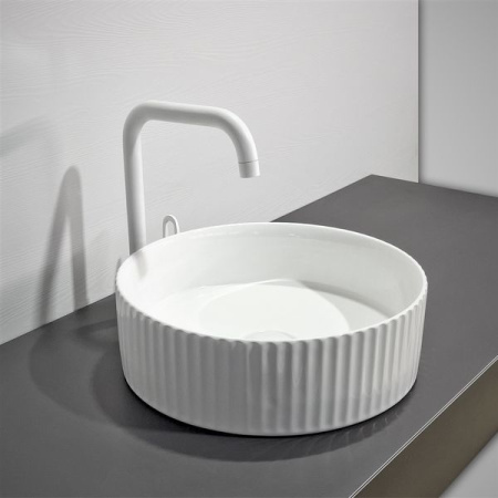 Накладная раковина Comforty 78728 00-00012233 36x36 белый глянец фото