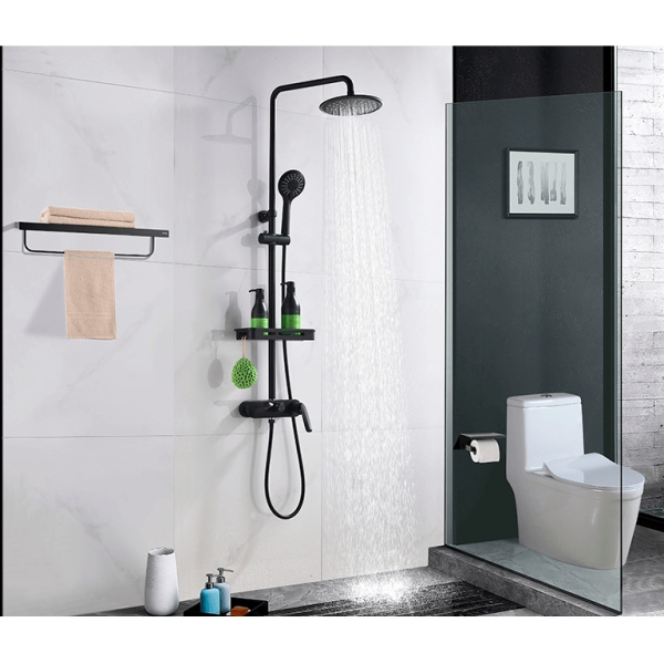 Душевая система Orans OLS-7558 Черная фото