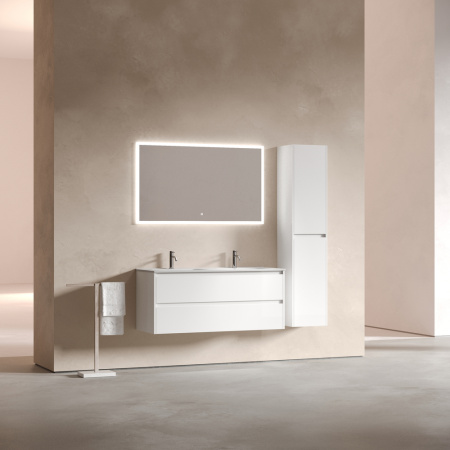 Тумба под раковину Sancos Libra LB120-2W белая фото