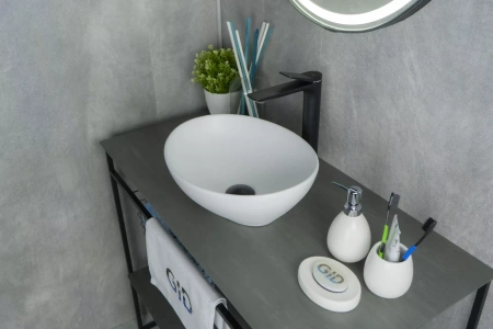 Накладная раковина GID N900 41х34 фото