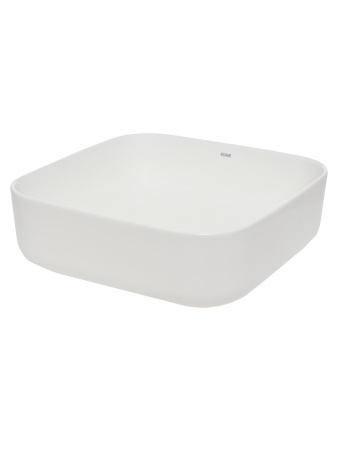 Раковина накладная AQUAme AQM5011 390x390x130 белая матовая фото