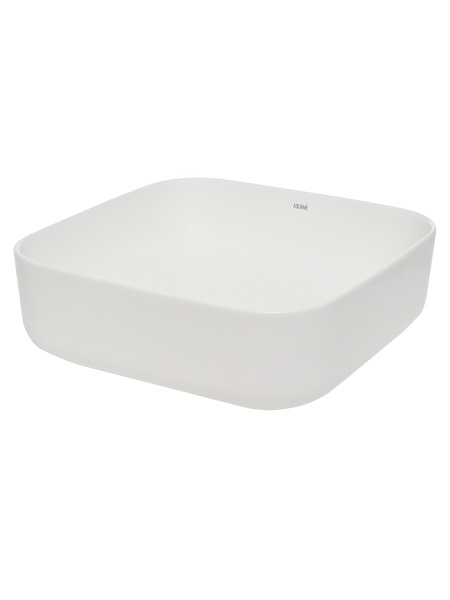 Раковина накладная AQUAme AQM5011 390x390x130 белая матовая фото