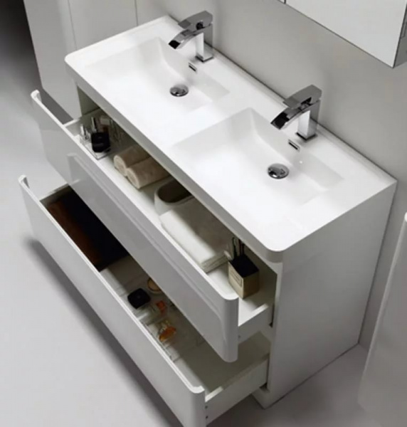 Тумба под раковину BelBagno Ancona-N ANCONA-N-1200-2C-PIA-2-BL 120 см фото