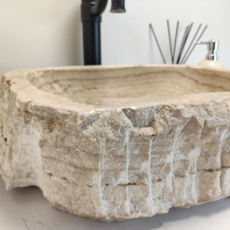 Накладная раковина из оникса Erozy BL EO-00669 (42*34*15см) фото