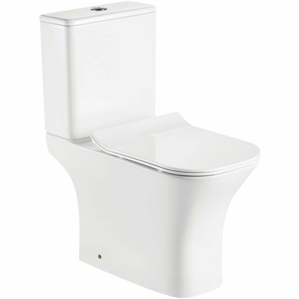 Унитаз компакт Koller Pool Trend TR-0650-RC-C_TR-0650-RC-T с бачком и сиденьем Микролифт фото