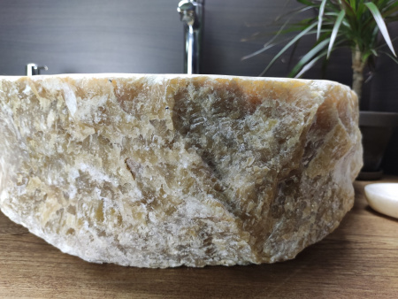 Накладная раковина из оникса Indo Erozy Sunset EO-00066 фото