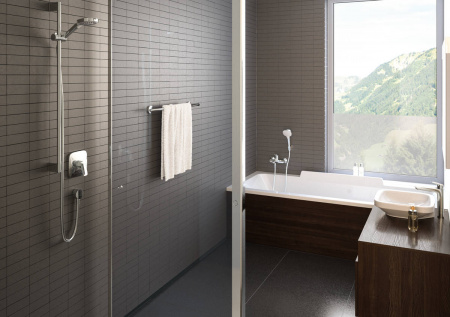 Высокий смеситель для раковины Hansgrohe Logis 71091000 фото