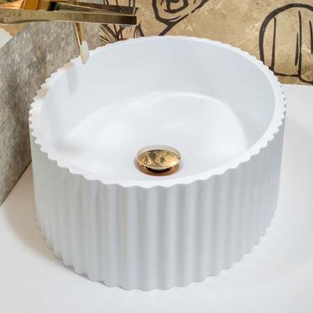 Накладная раковина Boheme Monaco 878-WM 50x35 белая матовая фото