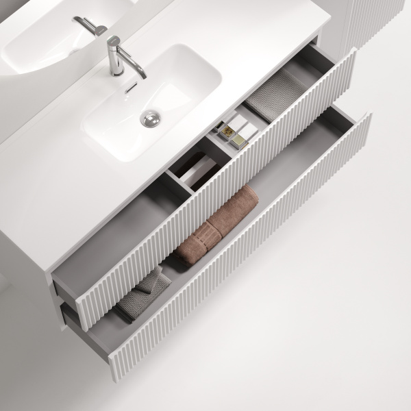 Тумба под раковину Sancos Snob R SNR120/39W Bianco фото