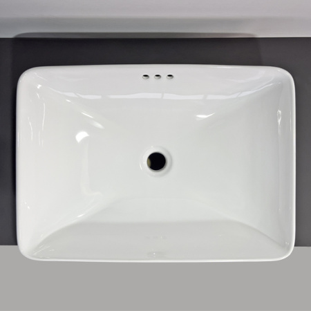 Полувстраиваемая раковина Comforty 78708 00-00012245 58x41 фото