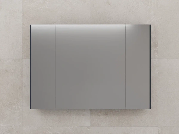 Зеркальный шкаф Style Line Лима 100 ЛС-00002343 графит фото