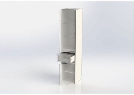 Шкаф-пенал для ванной Aquanet Йорк 35 00202095 фото