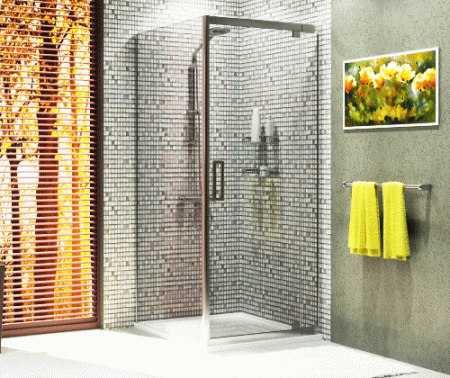 Душевой уголок WasserKRAFT Berkel 48P22 100x90 фото