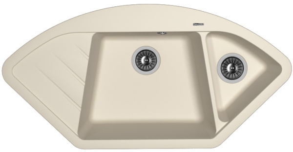 Кухонная мойка ВЕСТА Florentina 20.285.Е1005 жасмин фото