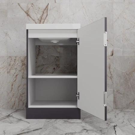 Тумба напольная Style Line Моно ЛС-00002451 графит нубук фото