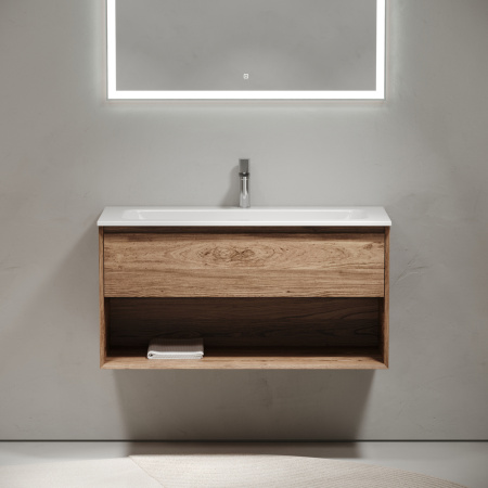 Тумба под раковину Sancos Marmi 1.0 MR1.0100ECH дуб чарльстон фото